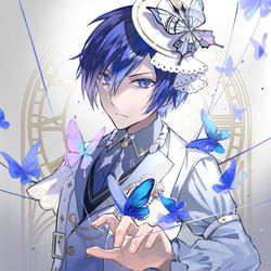 This is a pixiv picture whose title is Flutter of Butterflies.