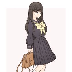 This is a pixiv picture whose title is 明日ちゃん.