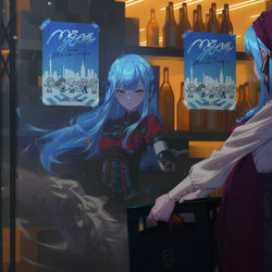 This is a pixiv picture whose title is 信じられるのは我が身ひとつ.