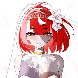 This is a pixiv picture whose title is 💐.