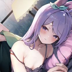 This is a pixiv picture whose title is 「私のお願い…、何でも聞いてくださるのですよね…？」.