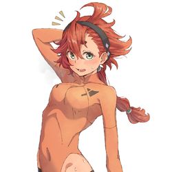 This is a pixiv picture whose title is 水星の魔女 インナースーツ.