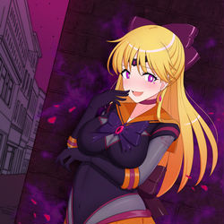 This is a pixiv picture whose title is ノワールセーラーヴィーナス.