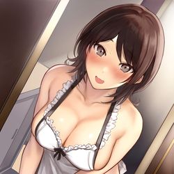 This is a pixiv picture whose title is 新妻麻耶ちゃん先生.