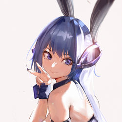 This is a pixiv picture whose title is bunny.