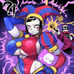This is a pixiv picture whose title is Pomni.