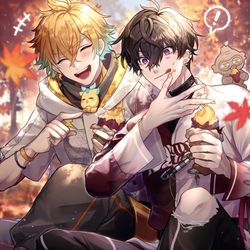 This is a pixiv picture whose title is おいも！.