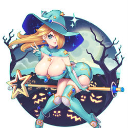 This is a pixiv picture whose title is Witch Rosalina.