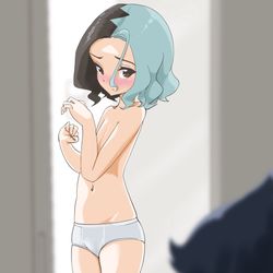 This is a pixiv picture whose title is 23−205 脱衣所.