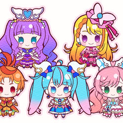 This is a pixiv picture whose title is ぬいぐるみ風ひろプリ.