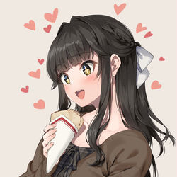 This is a pixiv picture whose title is 甘いものは別腹.