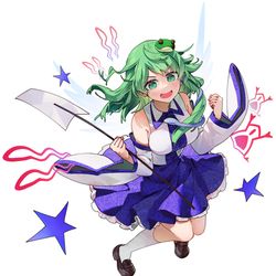 This is a pixiv picture whose title is 東風谷早苗 ハクフロSS.