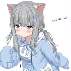 This is a pixiv picture whose title is なちょ猫.