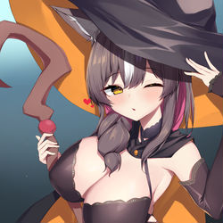 This is a pixiv picture whose title is skeb 千坂アイリさん2.