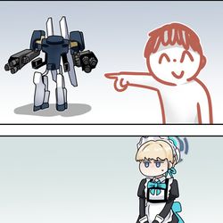 This is a pixiv picture whose title is 싼데비슷한 Sandevistan.
