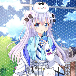 This is a pixiv picture whose title is イマドキのチノちゃん.