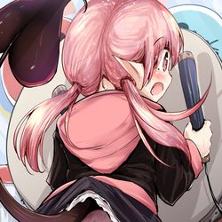 This is a pixiv picture whose title is ロリサキュバスちゃん.