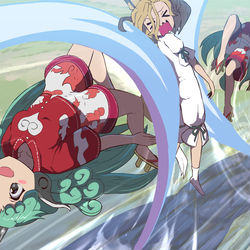 This is a pixiv picture whose title is 分身技.