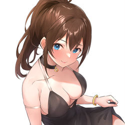 This is a pixiv picture whose title is ブラックドレス美奈子.