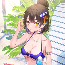 This is a pixiv picture whose title is ブラウンダスト2.