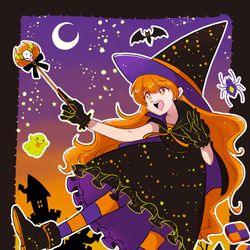 This is a pixiv picture whose title is ハロウィン2023.