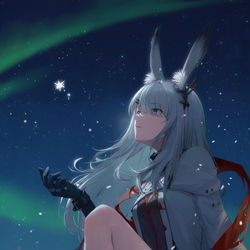 This is a pixiv picture whose title is 霜星.