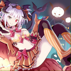 This is a pixiv picture whose title is ハロウィンバルバロッサ.
