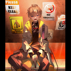 This is a pixiv picture whose title is 穏便にね.