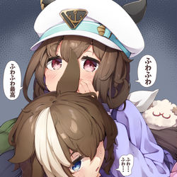 This is a pixiv picture whose title is アヤベさんのふわふわ再教育センター.