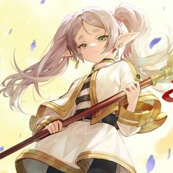 This is a pixiv picture whose title is -フリーレン.