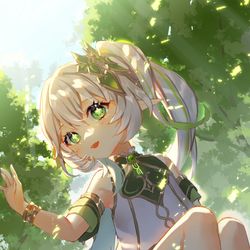This is a pixiv picture whose title is ナヒーダ生誕祭2023.