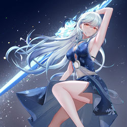 This is a pixiv picture whose title is Jingliu.