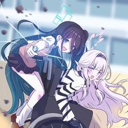This is a pixiv picture whose title is 疾走！ダブルレベル5!.