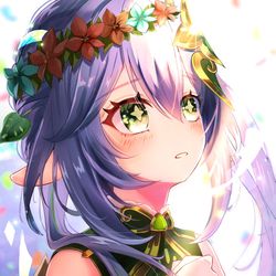 This is a pixiv picture whose title is 花神誕祭はナヒーダのために開かれる.