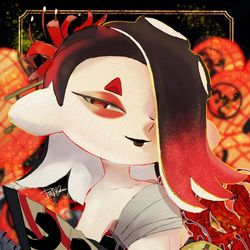 This is a pixiv picture whose title is 彼岸花フウカちゃん.