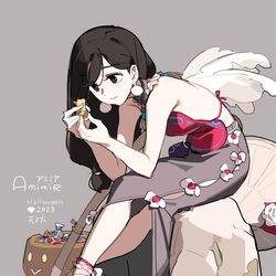 This is a pixiv picture whose title is AmimiR halloween2023.