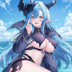 This is a pixiv picture whose title is 玛丽·西莱斯特号.