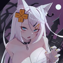This is a pixiv picture whose title is ハロウィン浠.