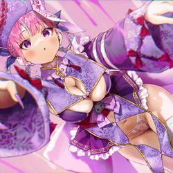 This is a pixiv picture whose title is キョンシーaqtn.