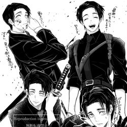 This is a pixiv picture whose title is スーツ乙.