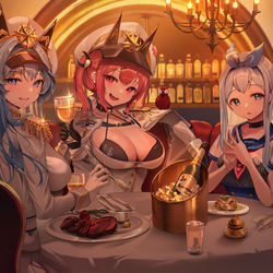 This is a pixiv picture whose title is NIKKE : 1st Anniversary.