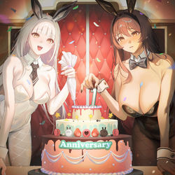 This is a pixiv picture whose title is ニケの一周年.