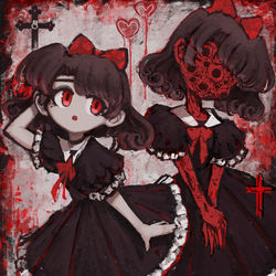 This is a pixiv picture whose title is 嬌相と愛化粧。.