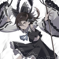 This is a pixiv picture whose title is 黒になれ！！.