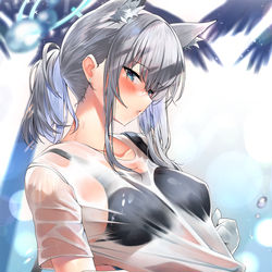 This is a pixiv picture whose title is 砂狼シロコ.