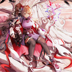 This is a pixiv picture whose title is ピンクの夢.