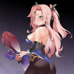 This is a pixiv picture whose title is 换装play.