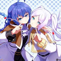 This is a pixiv picture whose title is Kyun~❤️.