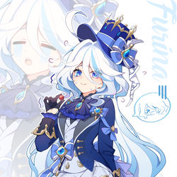 This is a pixiv picture whose title is 当芙芙偷吃小蛋糕被发现……？.