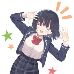 This is a pixiv picture whose title is 制服の女の子.